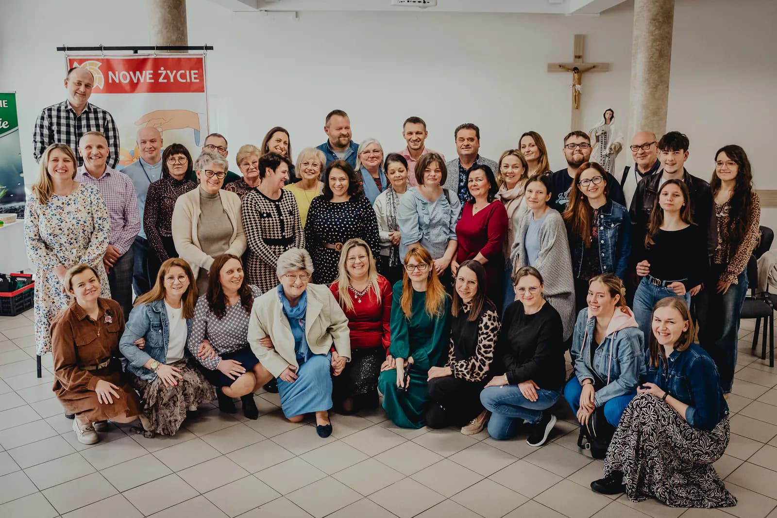 Uczestnicy kursu Szkoły Nowej Ewangelizacji